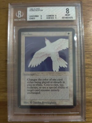 Alpha Purelace mtg magic the gathering BGS 8 nm-mt rare - Image 1 of 2
