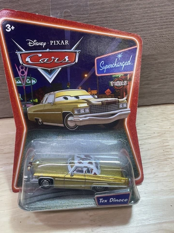 Disney Pixar Cars Tex Dinoco Series 2 (Supercharged) 1:55 Diecast New Mattel Toy Cover