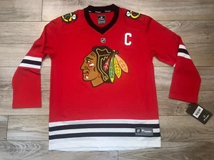 Connor Bedard Chicago Blackhawks NHL Hockey Fanatics Jersey Youth XL 18-20 NEW - Picture 1 of 5