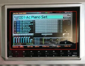 Original 5,7" LCD Display Bildschirm für ROLAND FANTAST G6 G7 G8 1 Jahr Garantie - Bild 1 von 6