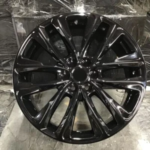 2021-2024 Cadillac XT5 XT6 14106 Wheel 20x8 12 Spoke Rim Black Painted 84465276 - Picture 1 of 12
