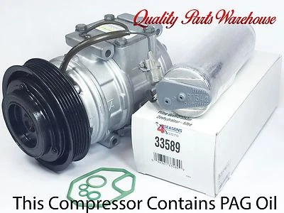 1994-2001 TOYOTA CAMRY V6 USA REMANUFACTURED A/C COMPRESSOR KIT W/1 YEAR WRTY. - Image 1 of 3