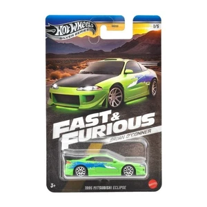 Fast Furious Brian O'Conner Model Car 1995 Mitsubishi Eclipse 1:64 JBY29 - Picture 1 of 2