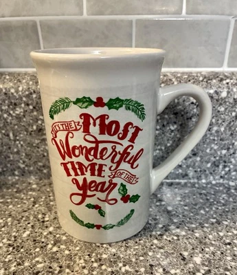 Taza de café Royal Norfolk La época más maravillosa del año Navidad 12 OZ Foto 1 de 4