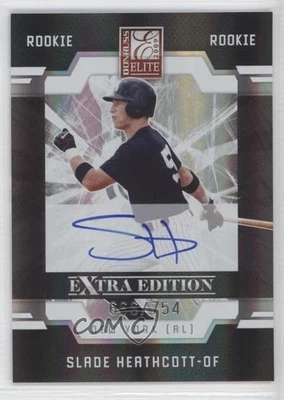 2009 Donruss Elite Extra Edition Rookie /754 Slade Heathcott #60 Auto - Image 1 of 2