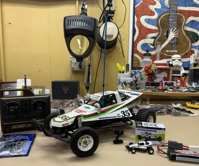 Tamiya Grasshopper Vintage Model 58043 - Non-original Decals (Restored Item) - Image 1 of 4