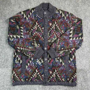 Missoni Multicolor Mohair Alpaca Wool Two-sided Bomber Jacket Sz 54 - Italy Made - Picture 1 of 22