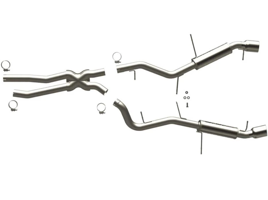 Escape MagnaFlow Sport Street 2.5" CatBack para 07-10 BMW 335i Sedán 3.0T Foto 1 de 1