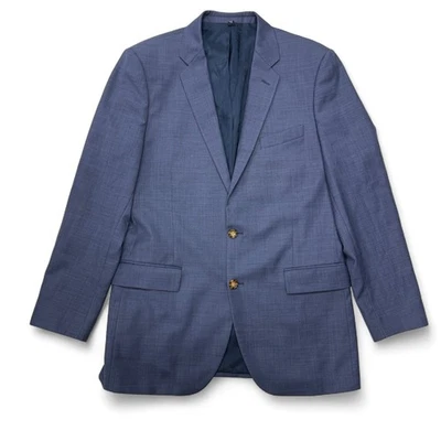 J Crew Thompson Blue Wool Blazer Jacket Suit Separate Mens 42L - Image 1 of 4