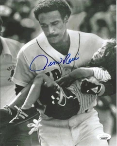 Boston Red Sox HOFer Jim Rice Autographed Rescues Boy Hit By Ball 8x10 W/JSA COA - Picture 1 of 2