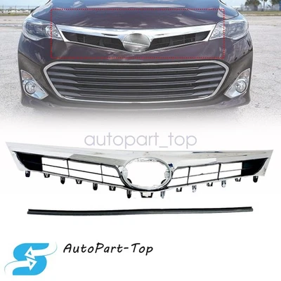 Parachoques delantero cromado TO1200357 para Toyota Avalon 2013 2014 2015 Foto 1 de 4