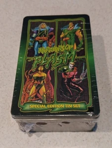 1993 Warriors Of Plasm Special Edition Tin Set FACTORYSEALED - Picture 1 of 4