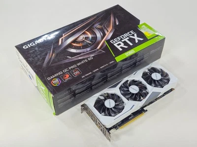 GIGABYTE GeForce RTX 2060 GAMING OC PRO WHITE 6GB 6G 192-bit GDDR6 PCI-E 3.0 - Image 1 of 4