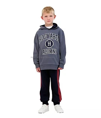 Harry Potter Boys Hoodie Sweatshirt Pant Set Size 4-12 Shirt HOGWARTS Outfit NWT - Image 1 of 4