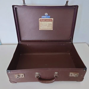 Globite School Case 46cm Vulcanised Fibre – Cheney Hinges – Ford Sherington NSW - Picture 1 of 23