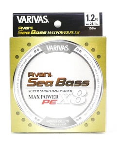 Varivas P.E Ligne Seabass Max Power X8 Gold 150m P.E 1.2 24.1lb (5806) - Picture 1 of 6
