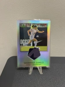 2024 Parkside NWSL Pacific Game Worn Jersey Savannah Demelo 2 Color Letter Patch - Bild 1 von 2