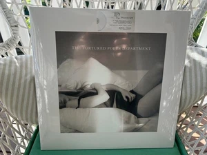 Taylor Swift - The Tortured Poets Department "The Manuscript" Ghosted White 2xLP - Picture 1 of 2