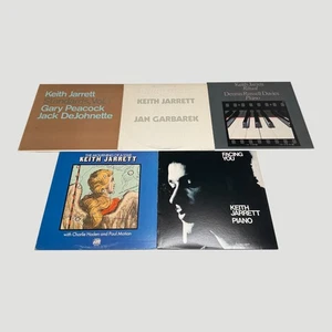 Keith Jarrett Record Vinyl Lot (5) Piano Jazz Improvisation Classical Fusion - Foto 1 di 7