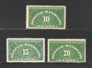 1928-40 Special Handling Stamps, MNH, F/VF, 3 Different - Picture 1 of 2
