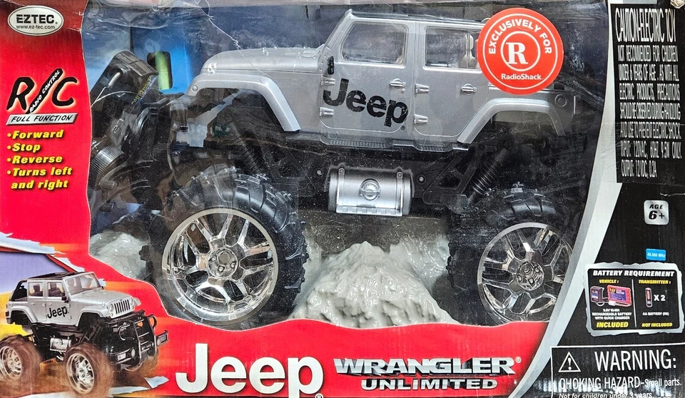 Radio Shack Jeep Wrangler Unlimite Remote Control Truck - Image 1 of 1