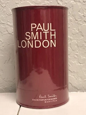 PAUL SMITH LONDON PERFUME ORIGINAL MUJER EDP 1.7 OZ SPRAY 50 ML NUEVO EN CAJA SELLADO NUEVO Foto 1 de 3