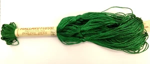 Vintage Mallard Floss Pure Silk Boiling Dyes No297 Emerald Green Pearsall's - Picture 1 of 7