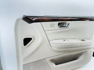 06-11 CADILLAC DTS passenger FRONT RIGHT INTERIOR DOOR PANEL HEATED SHALE OEM - Image 1 of 4