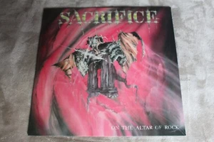 Sacrifice - On The Altar Of Rock, LP, black Vinyl, Reissue von 2022, Neu, OVP - Bild 1 von 9