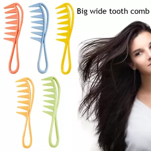 Big Tooth Wide Comb Hair Comb Hollow Comb Comb Modeling Tool Convenient = - Picture 1 of 18