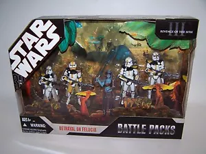 Star Wars ROTS Betrayal on Felucia Battle Packs NIB 2006 Hasbro - Picture 1 of 3