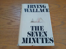 The Seven Minutes Irving Wallace 1969 Book Club Edition Simon and Schuster