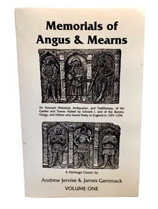 Memorials of Angus & Means 1887, 2000 facsimile,Forfar and Kincardine, Scotland - Picture 1 of 3
