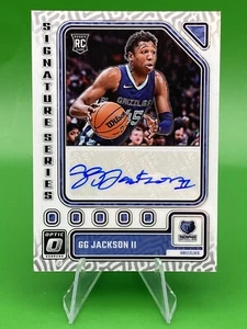 Pallacanestro Ottica 2023-24 RC GG Jackson ll Firma Serie Autografo Auto SS-GGJ - Foto 1 di 2