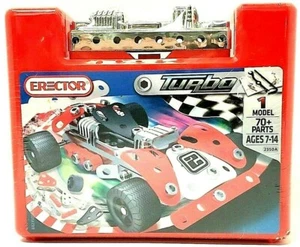 Erector Turbo Set 2350A Model Race Car 70+ Parts! Ages 7-14 BRAND NEW & SEALED! - Bild 1 von 10