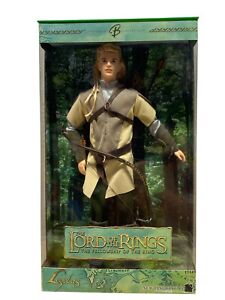 NRFB NEW Ken as LEGOLAS Doll in The Lord of the Rings 2004 Barbie  H1192 Mattel 