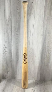 Louisville Slugger Baseball Bat 3X Series Genuine Wooded 32 3/4” Natural Finish - Picture 1 of 11
