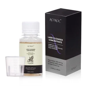 Eyelash Cleanser Concentrate 60ml Unscented Professional Lash Shampoo Foaming... - Picture 1 of 6