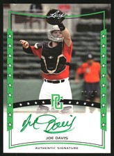 2014 Leaf Perfect Game Showcase Autographs Green #AJD1 Joe Davis /10