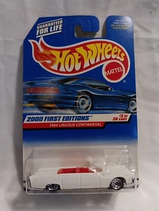 2000 Hot Wheels #063 First Editions 1964 Lincoln Continental #3 of 36 - Picture 1 of 3