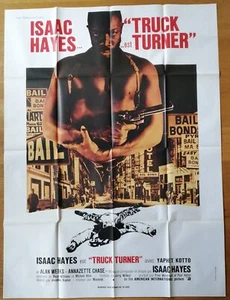 TRUCK TURNER isaac hayes blaxploitation soul affiche cinema originale 160x120 - Picture 1 of 1