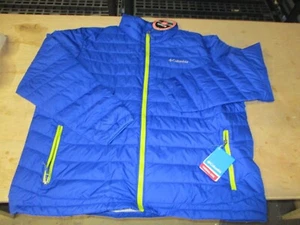 Columbia mens nylon jacket blue xxl new - Picture 1 of 2