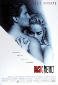 Basic Instinct (1992) movie poster reproduction - single-sided - rolled - Picture 1 of 1