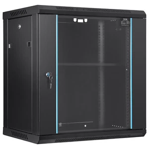 VEVOR 12U Wall Mount Network Server Rack Cabinet Enclosure 15.5'' Deep Door Lock - Picture 1 of 12