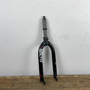 GT BMX Fork 1 1/8 in Threadless BMX Freestyle 20 in Black GT 3/8 Axle Kachinski - Picture 1 of 13