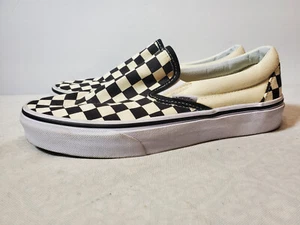 VANS Skate Slip-on Checkerboard Women's Size 7.5, Men's Size 6 - Picture 1 of 6