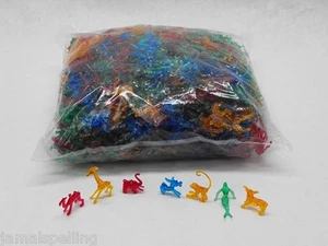1000 pezzi Asst. Colore ANIMALI ZOO PICKS Cocktail BicchiereTiki Bevanda Guarnizione Scimmie - Foto 1 di 2