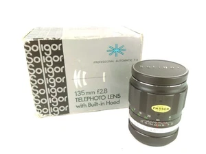 Soligor T4 135mm f/2.8 Full Frame Fast Prime Telephoto Lens, T4 Mount - Mint - Picture 1 of 10