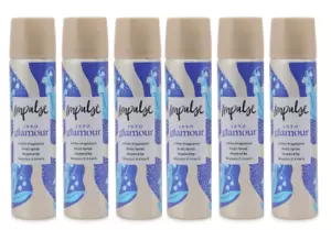 6 PACK IMPULSE FINE FRAGRANCE BODY SPRAY - INTO GLAMOUR 75ml - Picture 1 of 1