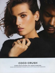 CHANEL - COCO CRUSH Fine Jewellery Models - Magazine 1 Page PRINT AD - Picture 1 of 1